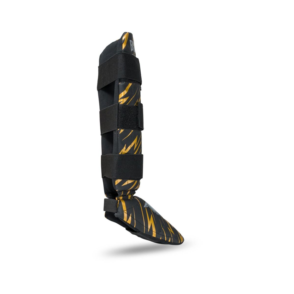 Booster Schienbeinschoner Kids Combat – Schwarz/Gelb