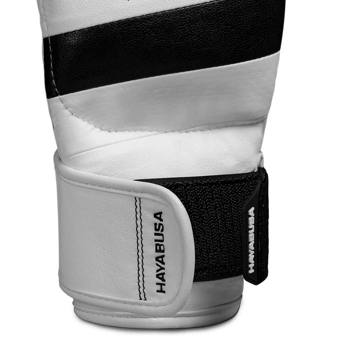 Hayabusa MMA-Handschuhe T3 – Weiß/Schwarz