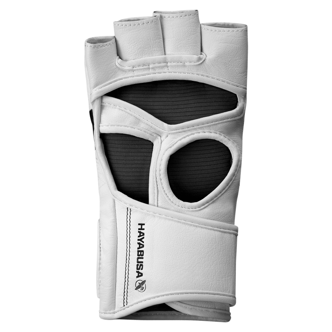 Hayabusa MMA-Handschuhe T3 – Weiß/Schwarz