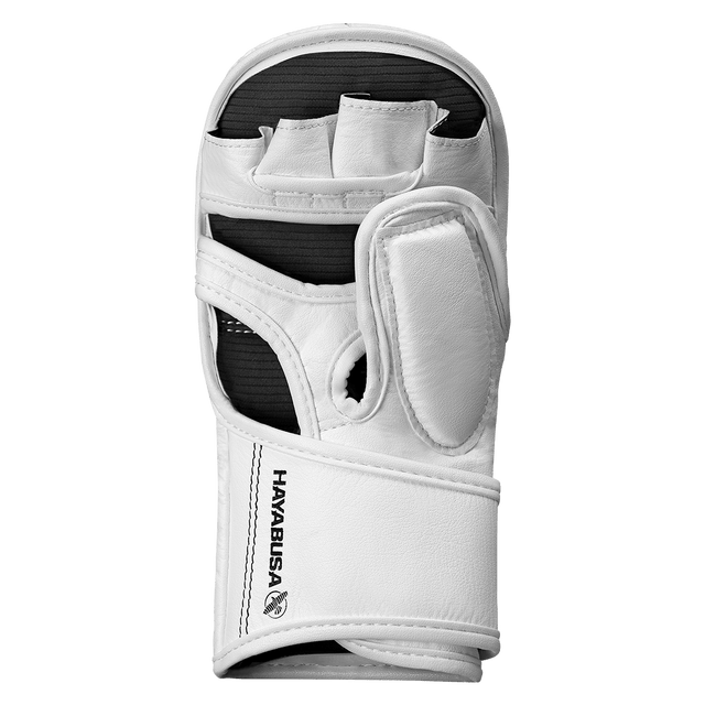 Hayabusa MMA-Sparringhandschuhe T3 Hybrid - Weiss/Schwarz