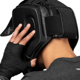 Hayabusa Hoofdbeschermer T3 met wang bescherming - Zwart