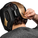 Hayabusa Hoofdbeschermer T3 met wang bescherming - Zwart/Goud