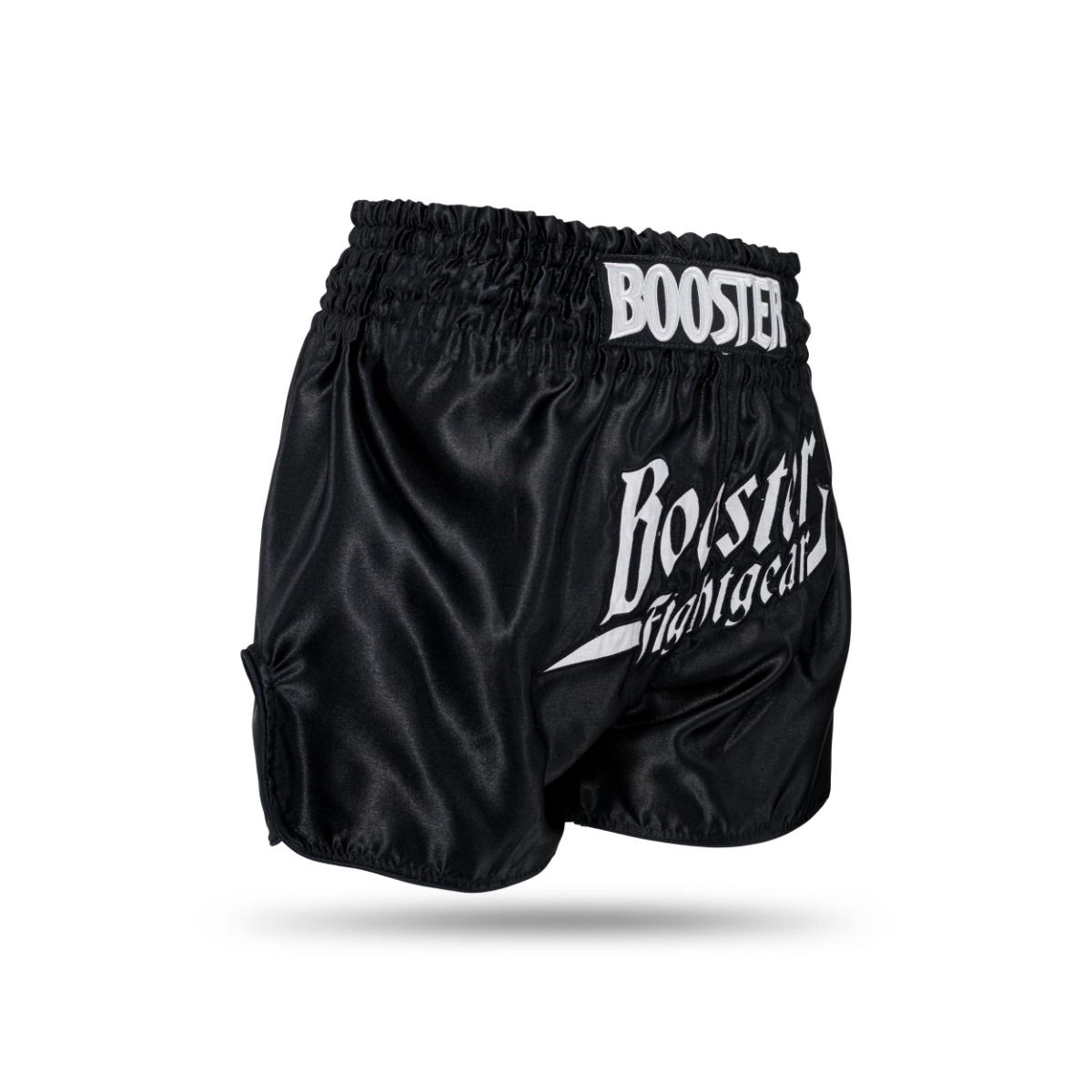 Booster Muay Thai Shorts Thunder - Schwarz/Weiss