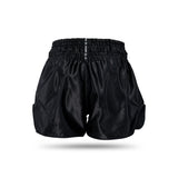 Booster Muay Thai Shorts Thunder - Schwarz/Weiss