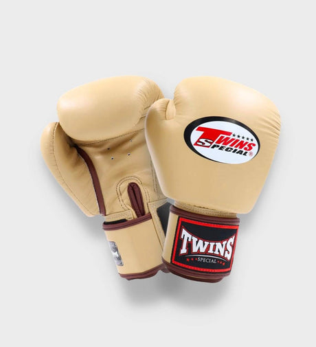 Twins Boxhandschuhe BGVL3 - Latte - The Fight Company Deutschland