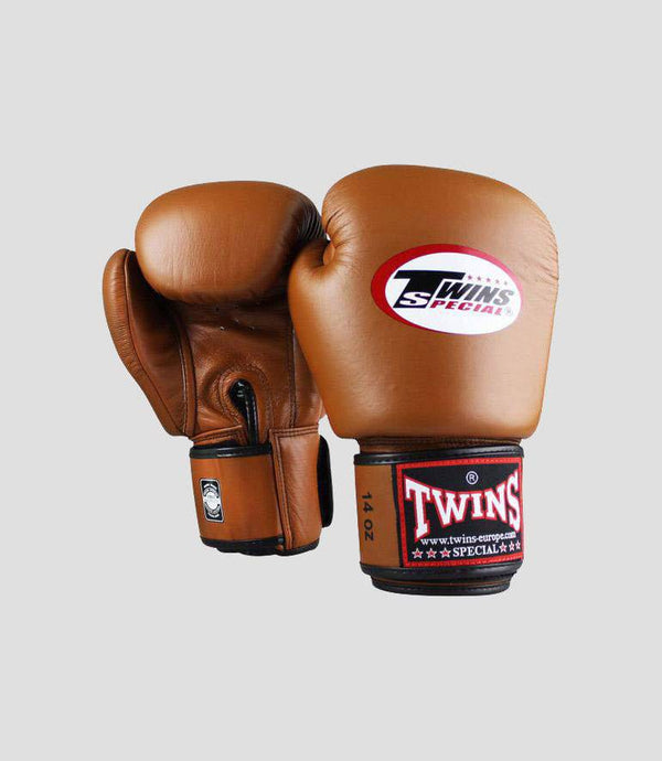 Twins Boxhandschuhe BGVL3 - Retro Braun