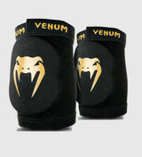 Venum Ellbogenschützer Kontact - Schwarz/Gold - The Fight Company Deutschland