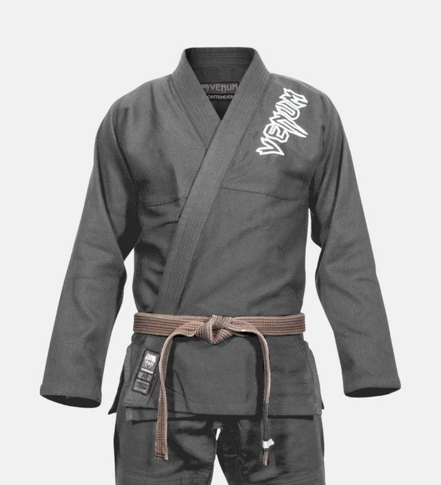 Venum BJJ Gi Contender 2.0 - Grau - The Fight Company Deutschland