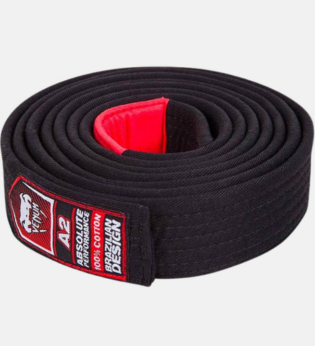 Venum BJJ Gürtel - Schwarz - The Fight Company Deutschland