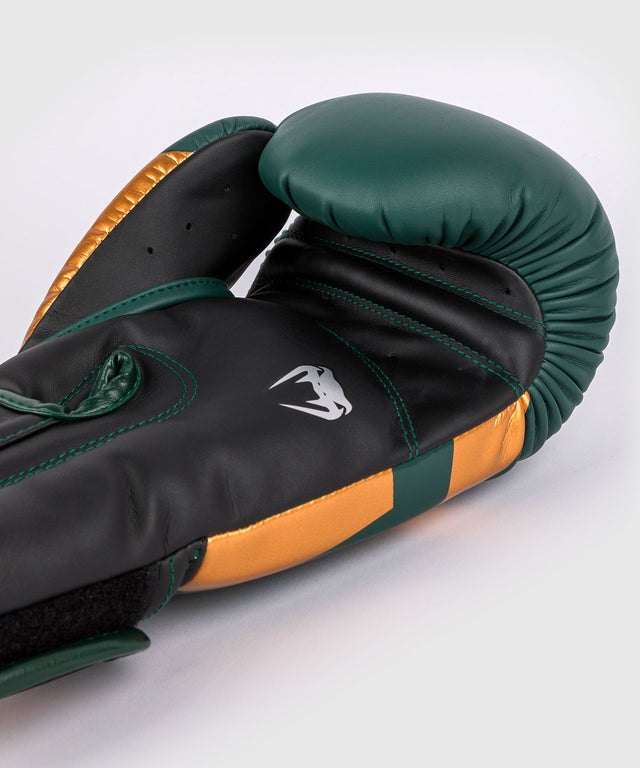 Venum Bokshandschoenen Elite - Groen/Brons/Zilver