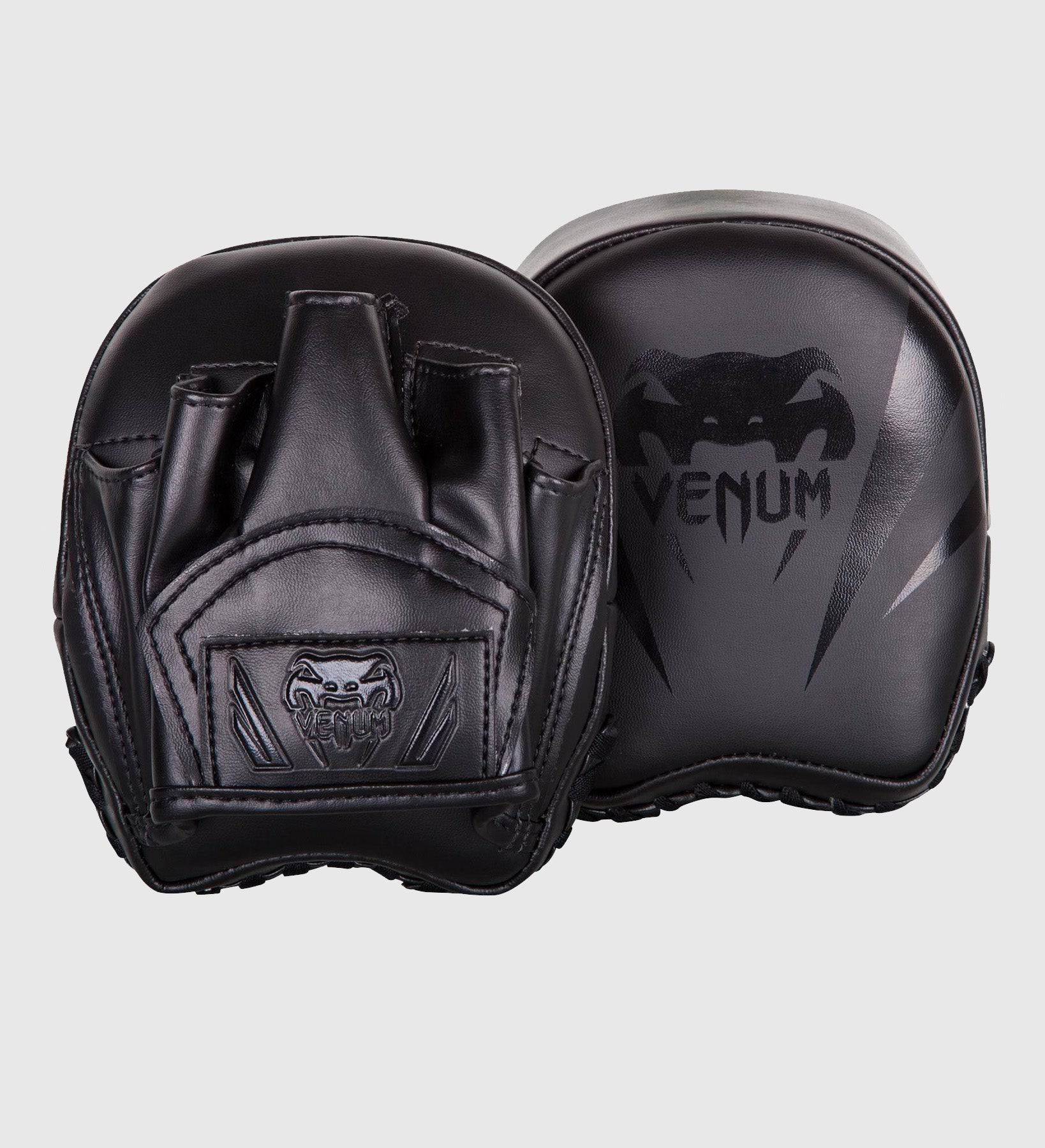 Venum Mini Boxpratzen Elite - Schwarz/Schwarz - The Fight Company Deutschland