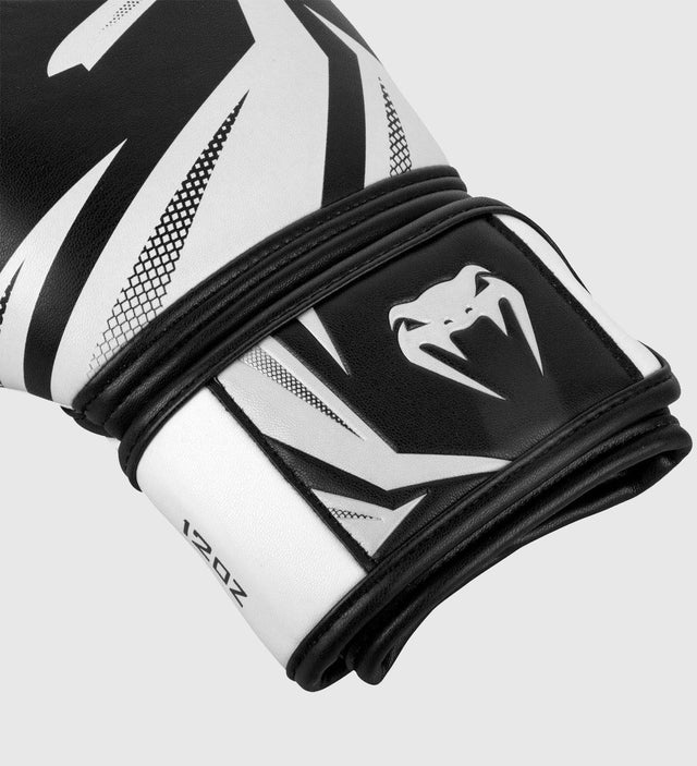 Venum Boxhandschuhe Challenger 3.0 - Schwarz/Weiss - The Fight Company Deutschland