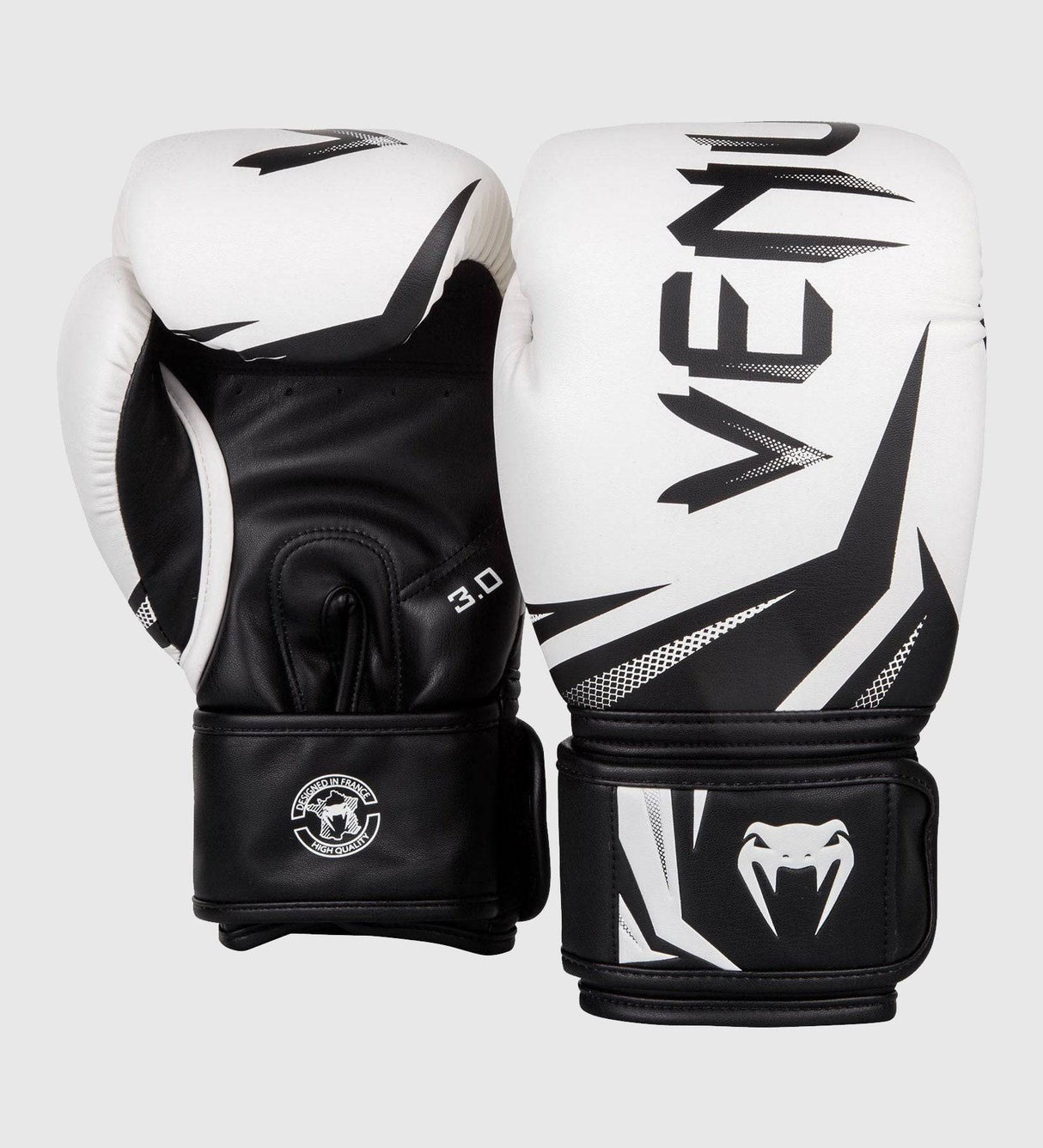Venum Boxhandschuhe Challenger 3.0 - Weiss/Schwarz - The Fight Company Deutschland
