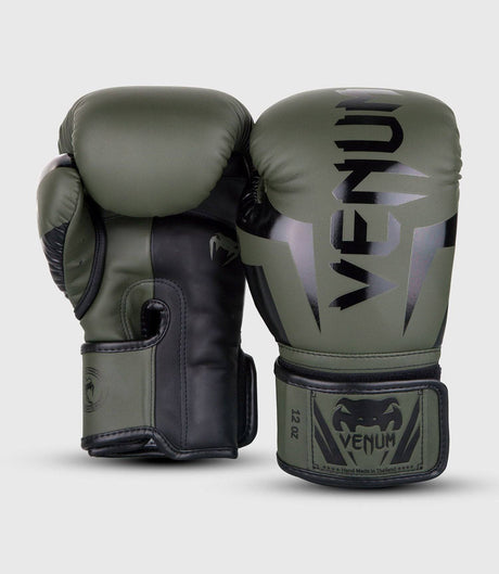 Venum Boxhandschuhe Elite - Grün/Schwarz - The Fight Company Deutschland
