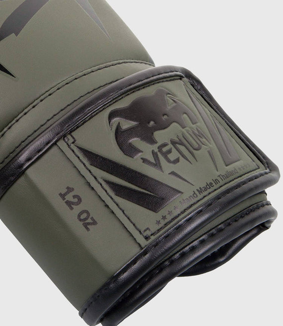 Venum Boxhandschuhe Elite - Grün/Schwarz - The Fight Company Deutschland