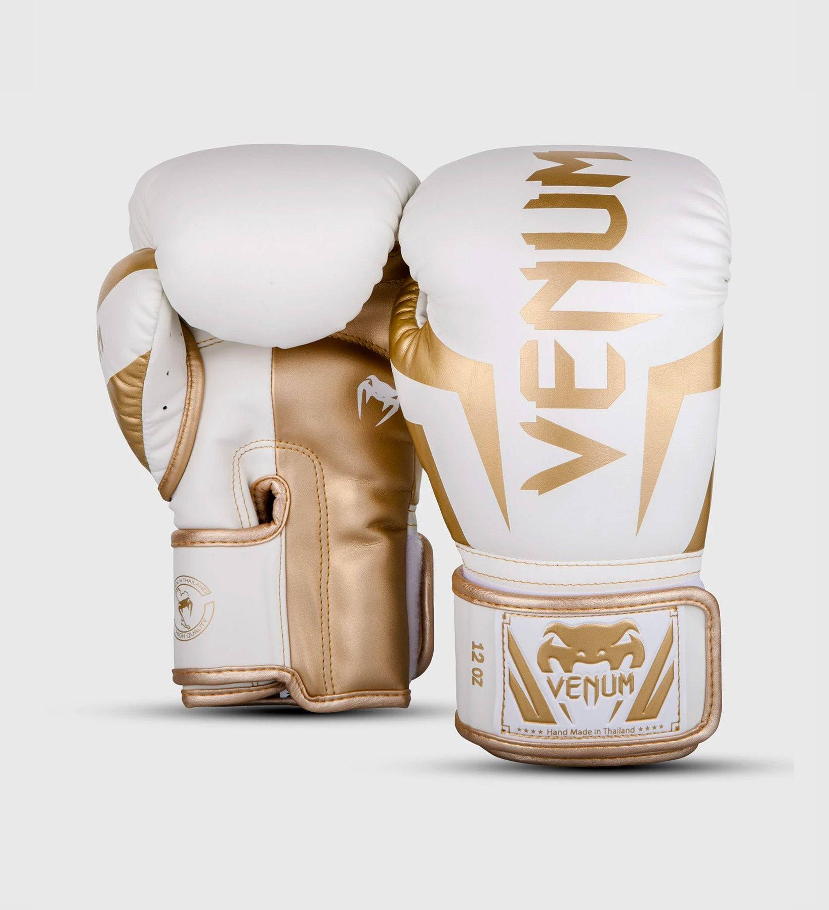 Venum Boxhandschuhe Elite - Weiss/Gold - The Fight Company Deutschland