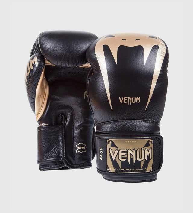 Venum Boxhandschuhe Giant 3.0 - Schwarz/Gold - The Fight Company Deutschland