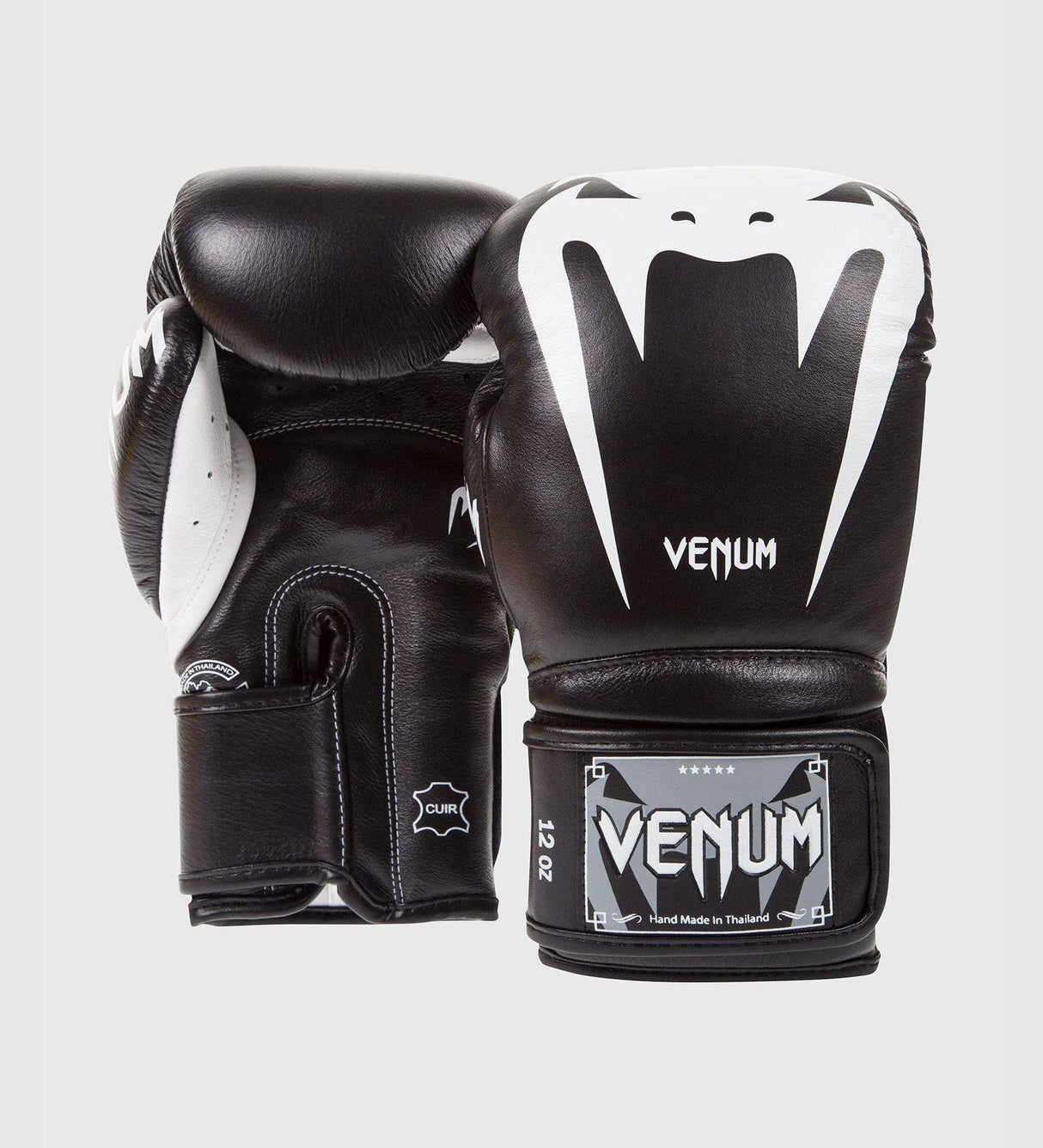 Venum Boxhandschuhe Giant 3.0 - Schwarz/Weiss - The Fight Company Deutschland