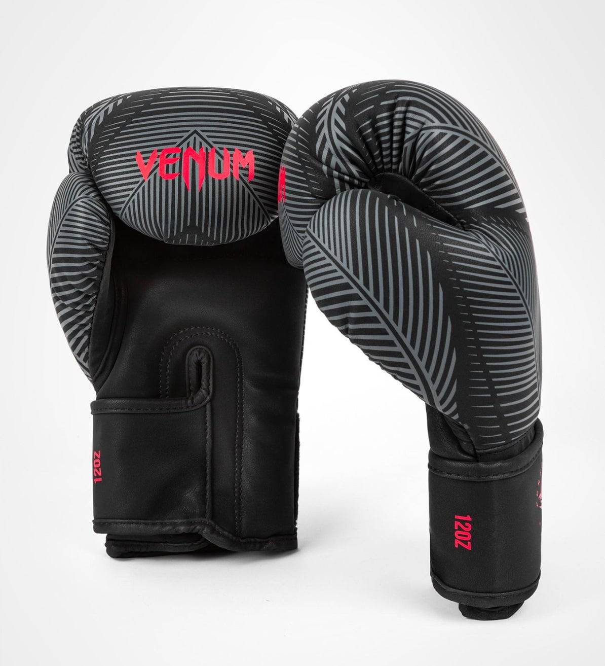 Venum Boxhandschuhe Phantom - Schwarz/Grau/Rot - The Fight Company Deutschland