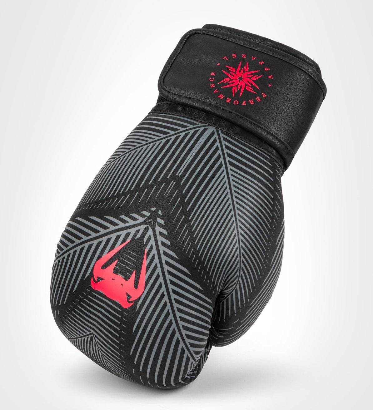 Venum Boxhandschuhe Phantom - Schwarz/Grau/Rot - The Fight Company Deutschland