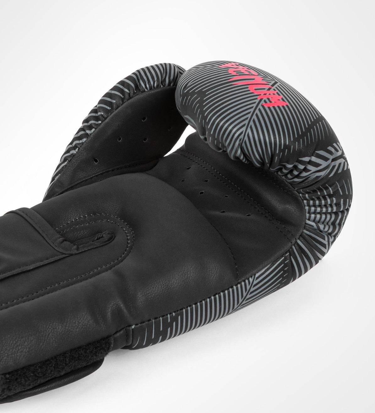 Venum Boxhandschuhe Phantom - Schwarz/Grau/Rot - The Fight Company Deutschland