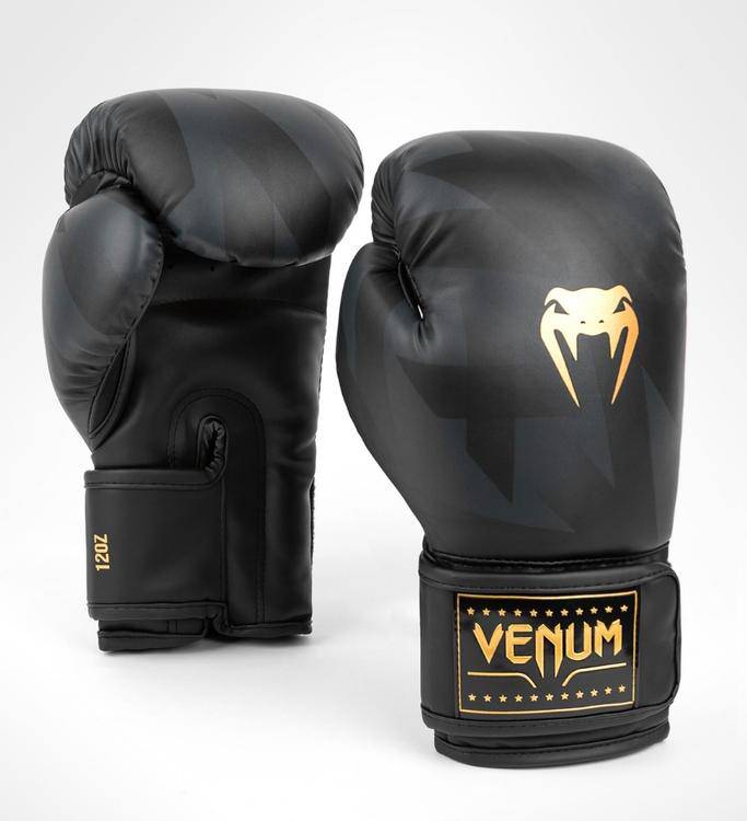 Venum Boxhandschuhe Razor - Schwarz/Gold - The Fight Company Deutschland