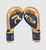 Venum X Rajadamnern Boxhandschuhe - Gold/Blau - The Fight Company Deutschland