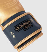 Venum X Rajadamnern Boxhandschuhe - Gold/Blau - The Fight Company Deutschland