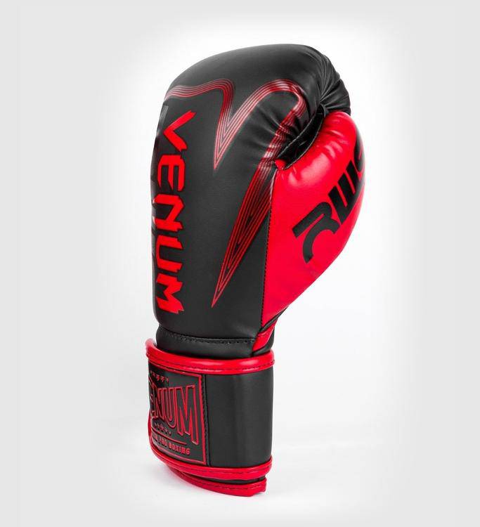 Venum X RWS Boxhandschuhe - Schwarz/Rot - The Fight Company Deutschland