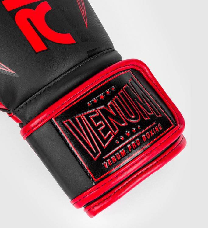 Venum X RWS Boxhandschuhe - Schwarz/Rot - The Fight Company Deutschland