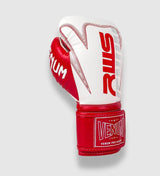 Venum X RWS Boxhandschuhe - Weiss/Rot - The Fight Company Deutschland