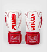 Venum X RWS Boxhandschuhe - Weiss/Rot - The Fight Company Deutschland