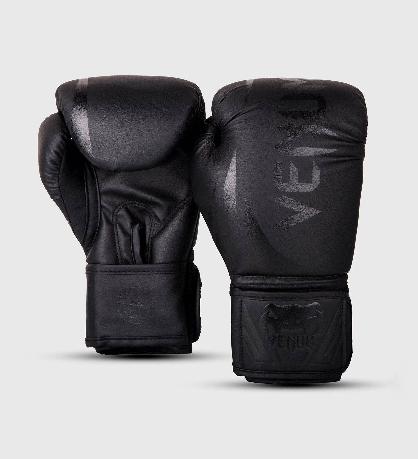 Venum Boxhandschuhe Challenger 2.0 Kids - Schwarz/Schwarz - The Fight Company Deutschland