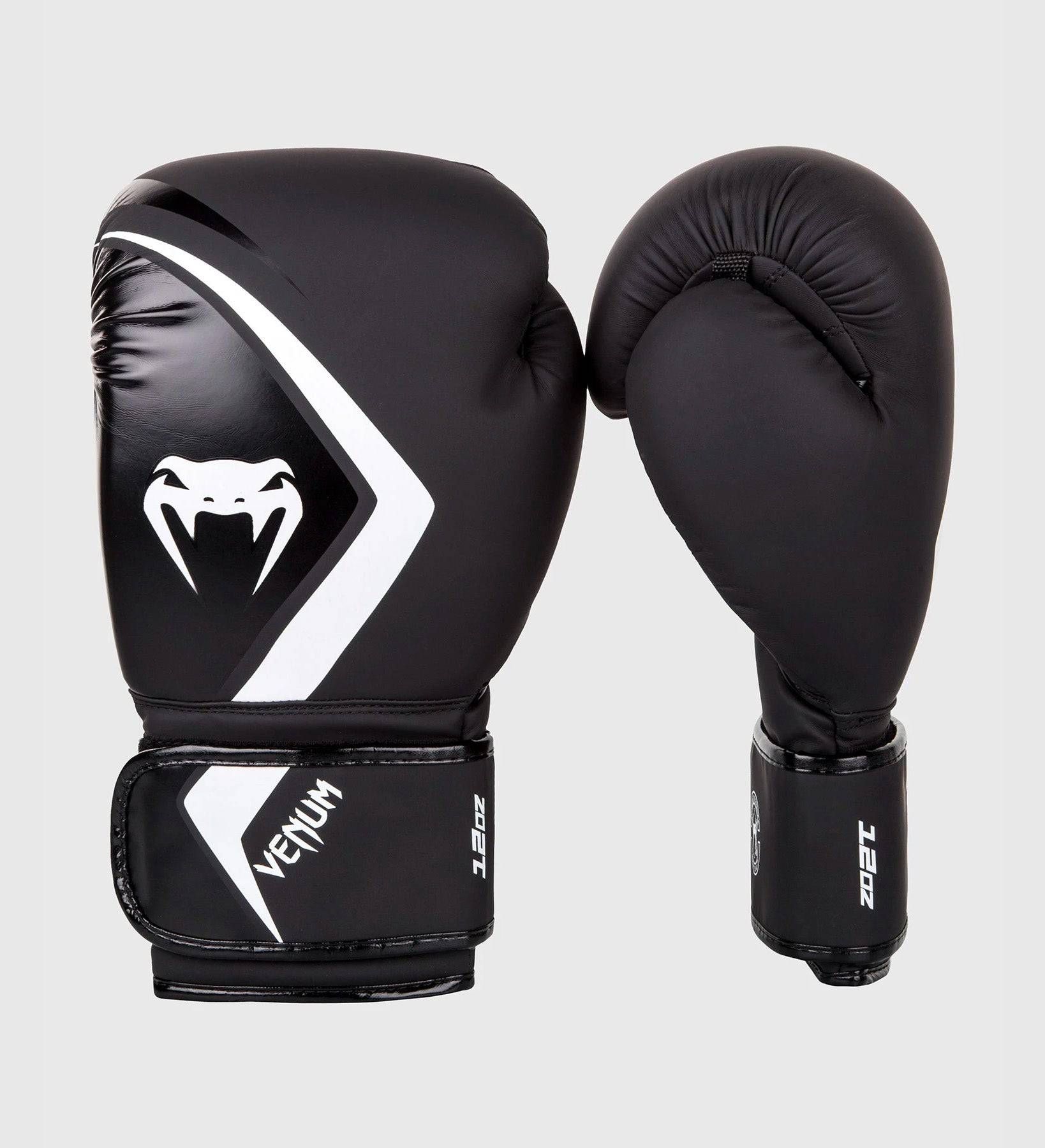 Venum Boxhandschuhe Contender 2.0 - Schwarz/Grau/Weiss - The Fight Company Deutschland