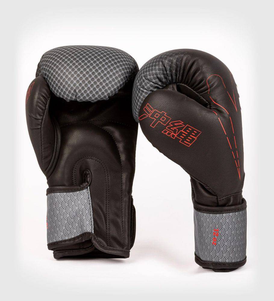 Venum Boxhandschuhe Okinawa 3.0 - Schwarz/Grau/Rot - The Fight Company Deutschland