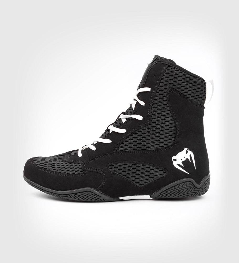 Venum Boxschuhe Contender - Schwarz/Weiss - The Fight Company Deutschland
