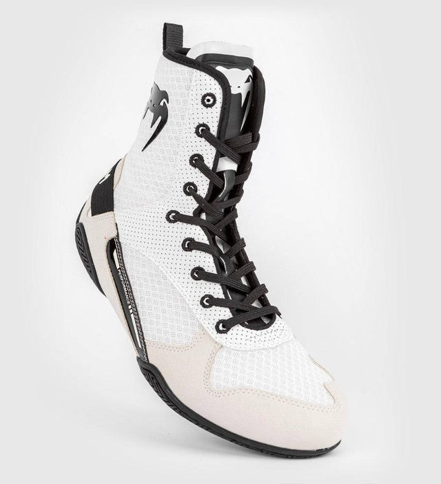 Venum Boxschuhe Elite - Weiss/Schwarz - The Fight Company Deutschland