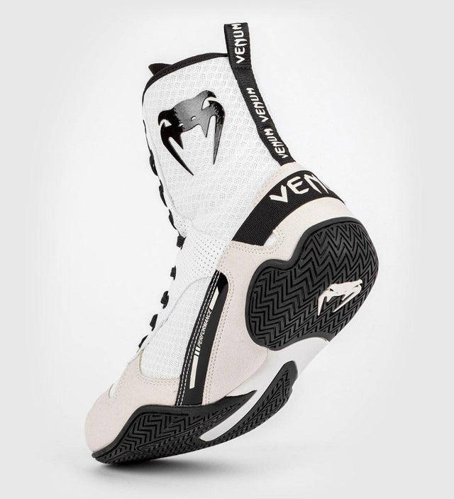 Venum Boxschuhe Elite - Weiss/Schwarz - The Fight Company Deutschland