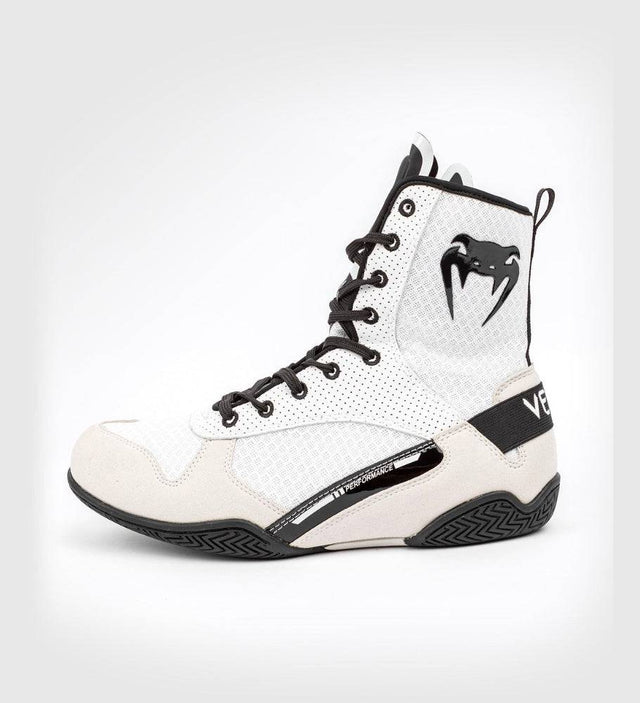 Venum Boxschuhe Elite - Weiss/Schwarz - The Fight Company Deutschland
