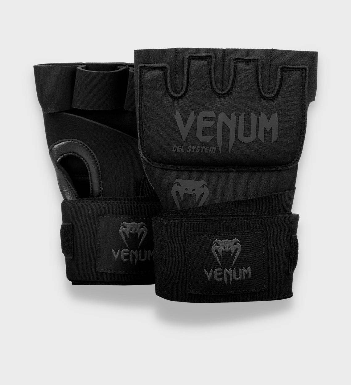 Venum Innenhandschuhe Kontact - Schwarz/Schwarz - The Fight Company Deutschland