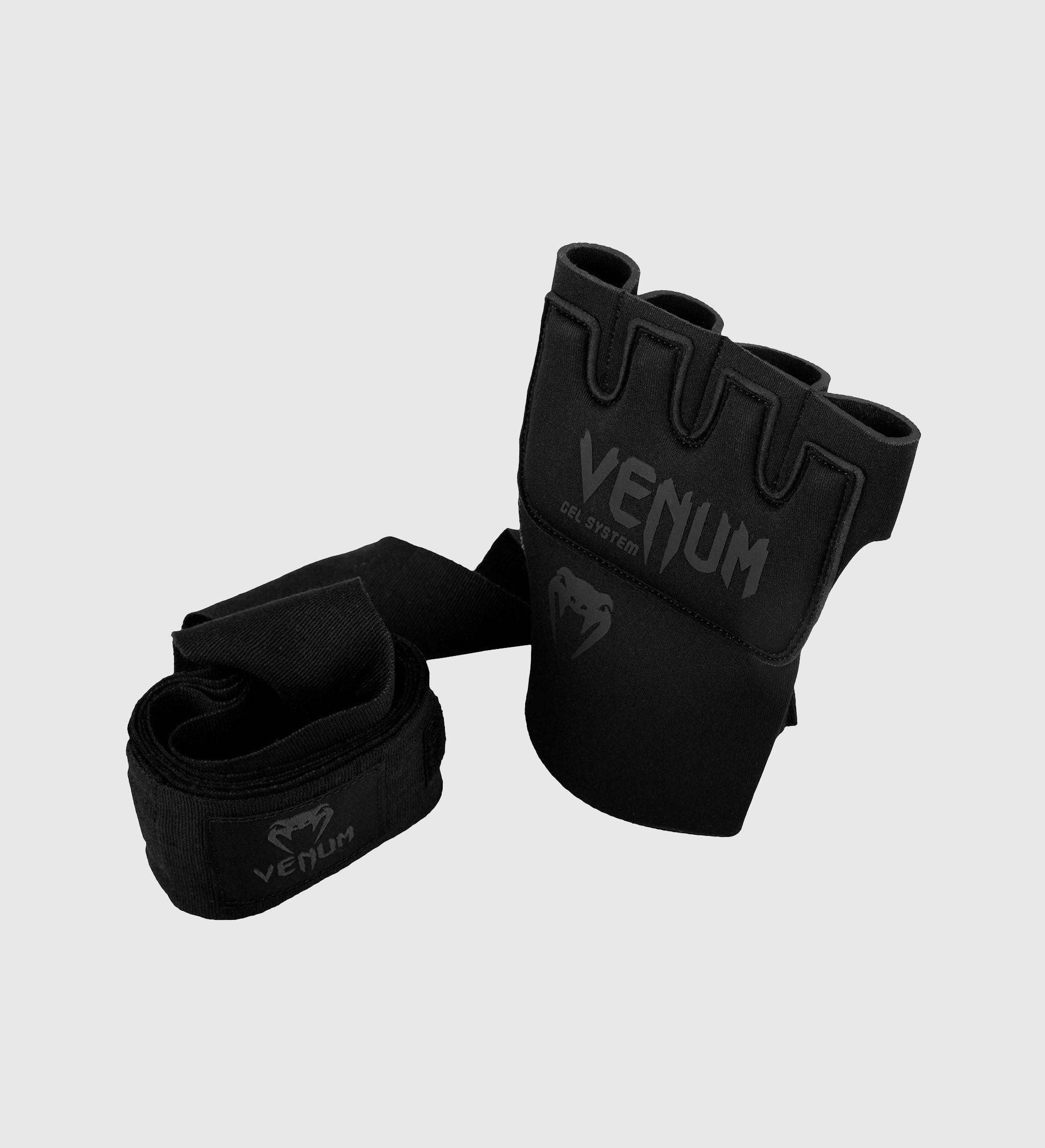 Venum Innenhandschuhe Kontact - Schwarz/Schwarz - The Fight Company Deutschland