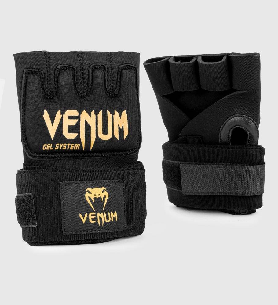 Venum Innenhandschuhe Kontact - Schwarz/Gold - The Fight Company Deutschland