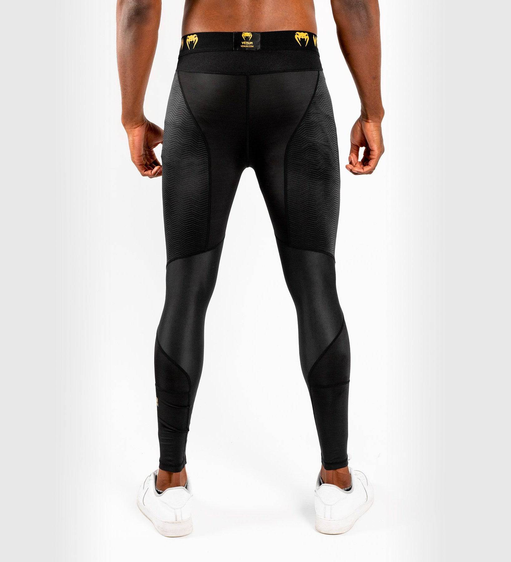 Venum Compression Pants G Fit - Schwarz/Gold - The Fight Company Deutschland