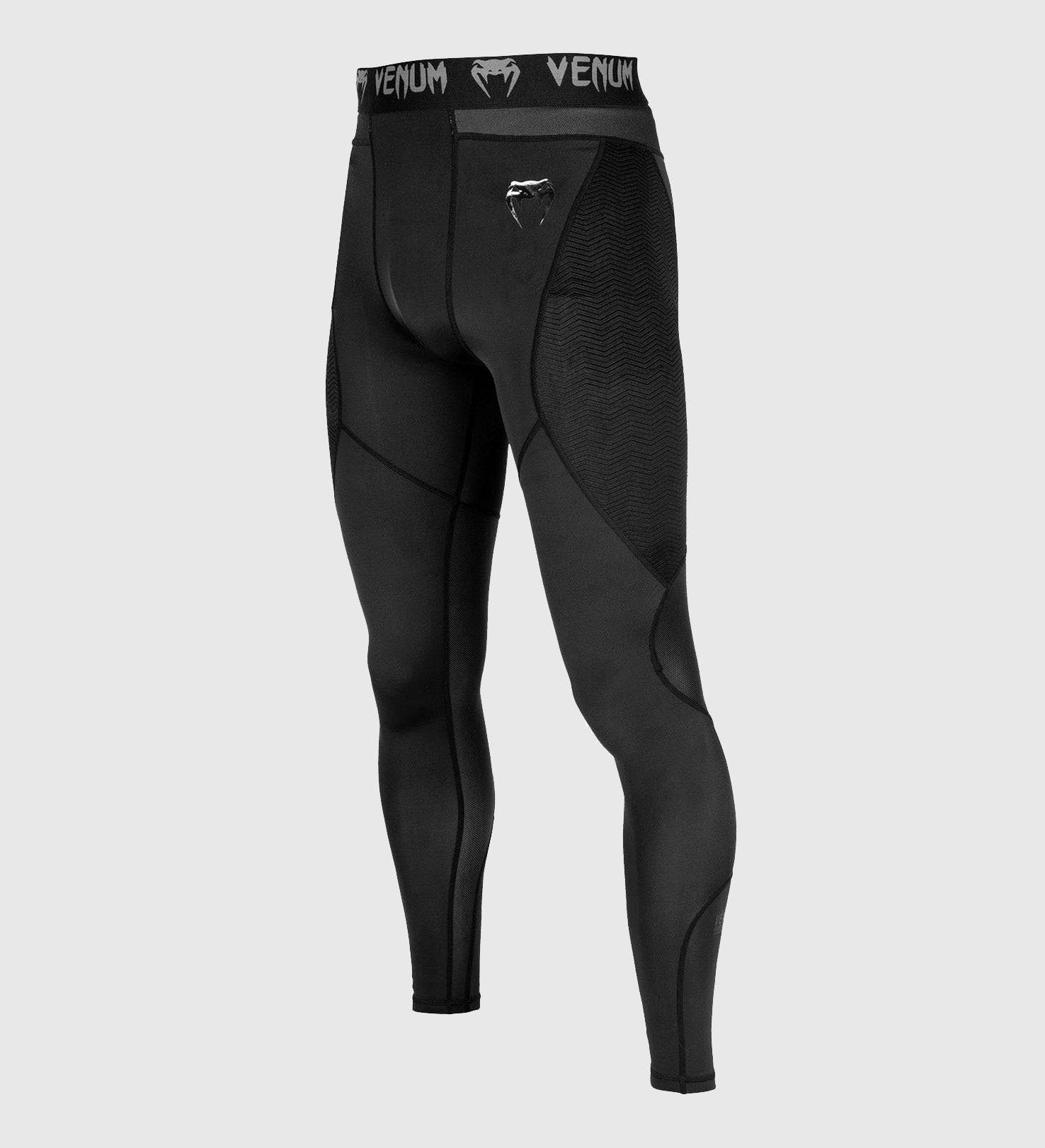 Venum Compression Pants G Fit - Schwarz/Schwarz - The Fight Company Deutschland