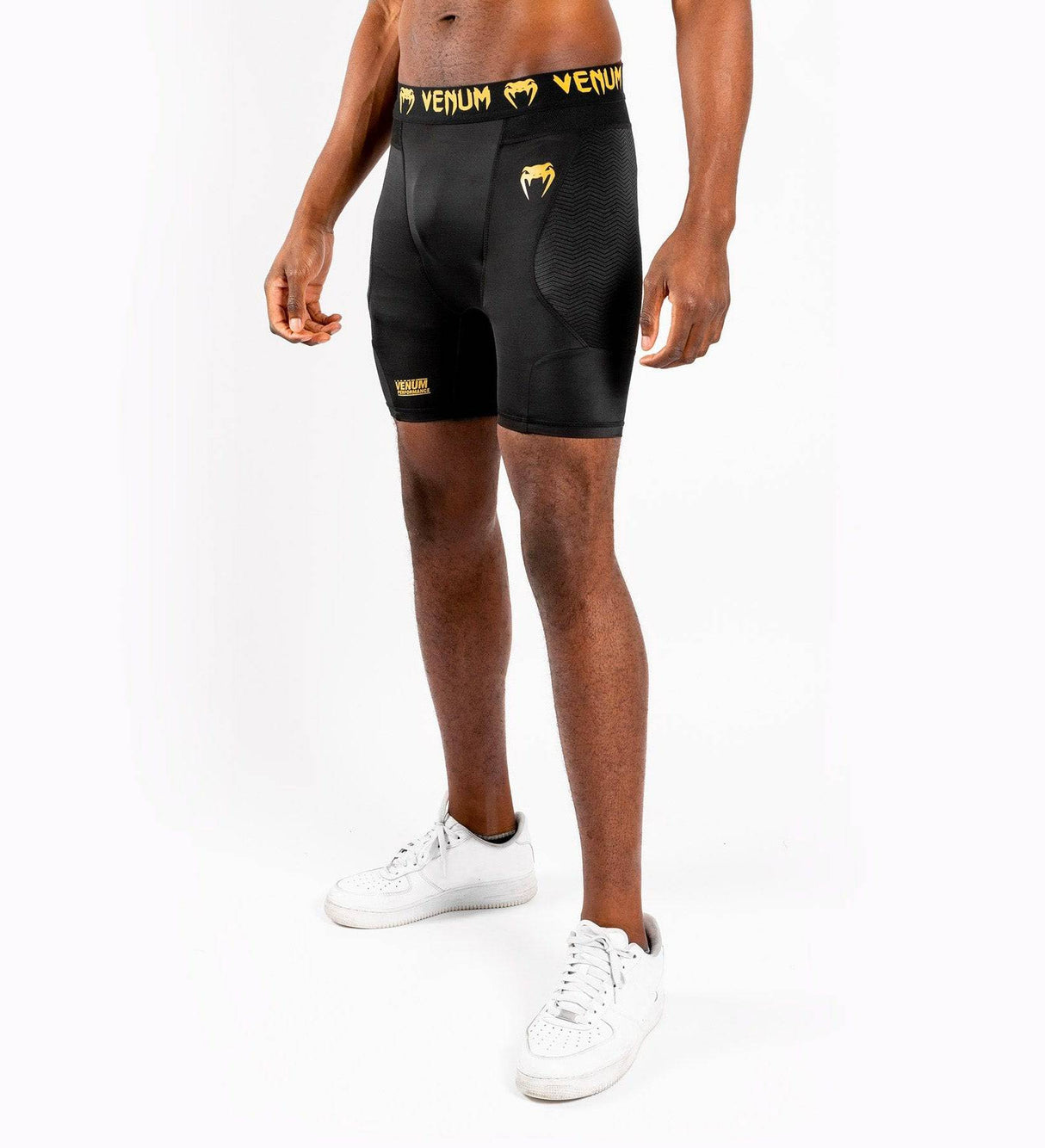Venum Compression Shorts G Fit - Schwarz/Gold - The Fight Company Deutschland
