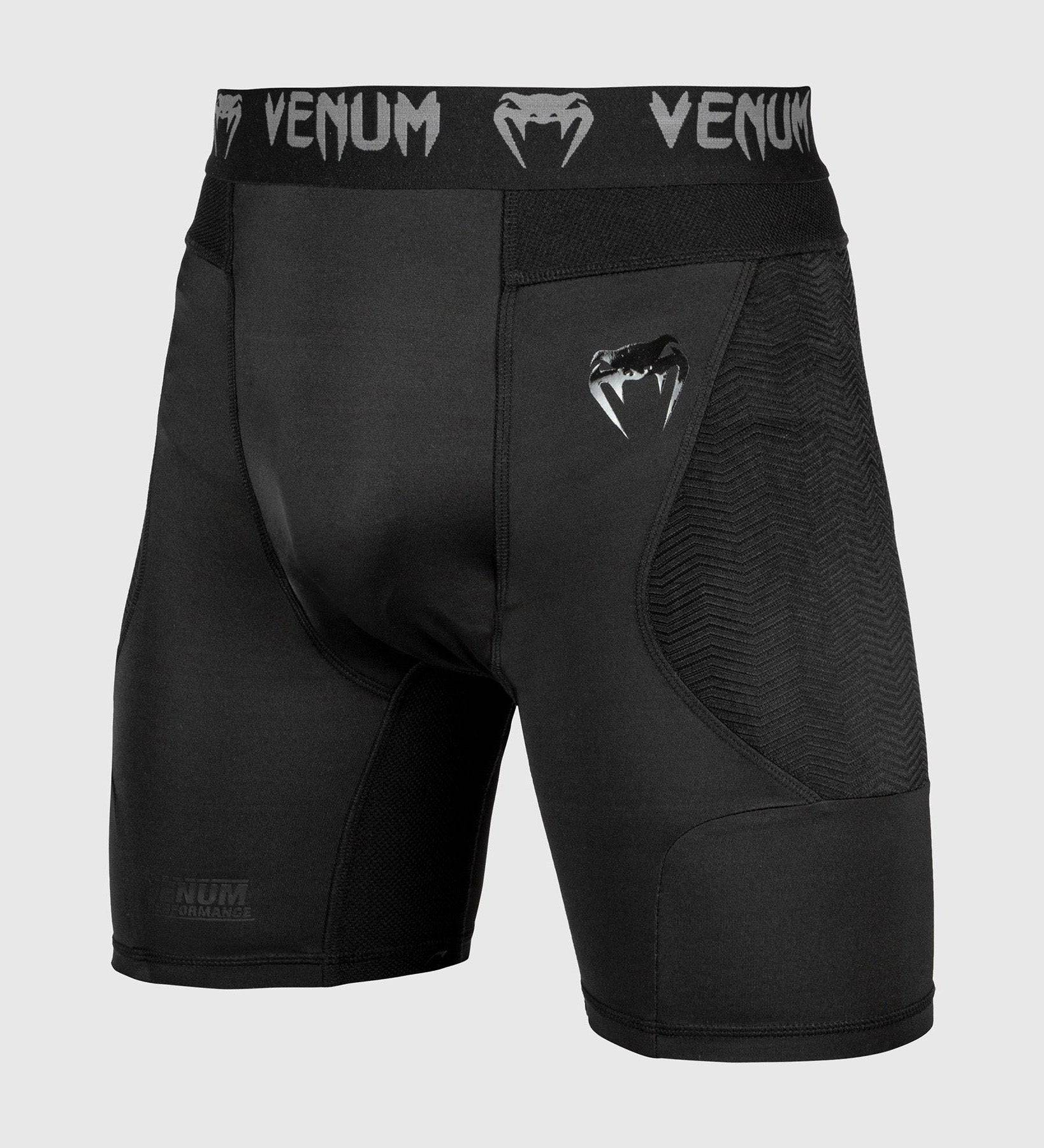 Venum Compression Shorts G Fit - Schwarz/Schwarz - The Fight Company Deutschland