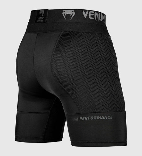 Venum Compression Shorts G Fit - Schwarz/Schwarz - The Fight Company Deutschland