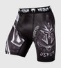 Venum Compression Shorts Gladiator 3.0 - Schwarz/Grau/Weiss - The Fight Company Deutschland