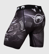 Venum Compression Shorts Gladiator 3.0 - Schwarz/Grau/Weiss - The Fight Company Deutschland