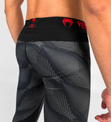 Venum Compression Pants Phantom - Schwarz/Grau/Rot - The Fight Company Deutschland